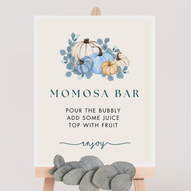 Póster Rótulo de bar Momosa de la calabaza Baby Shower (Subido por el creador)