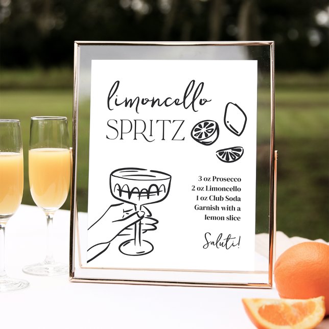 Póster Rótulo de bebida Dolce Vita Italiana Limoncello Sp (Subido por el creador)