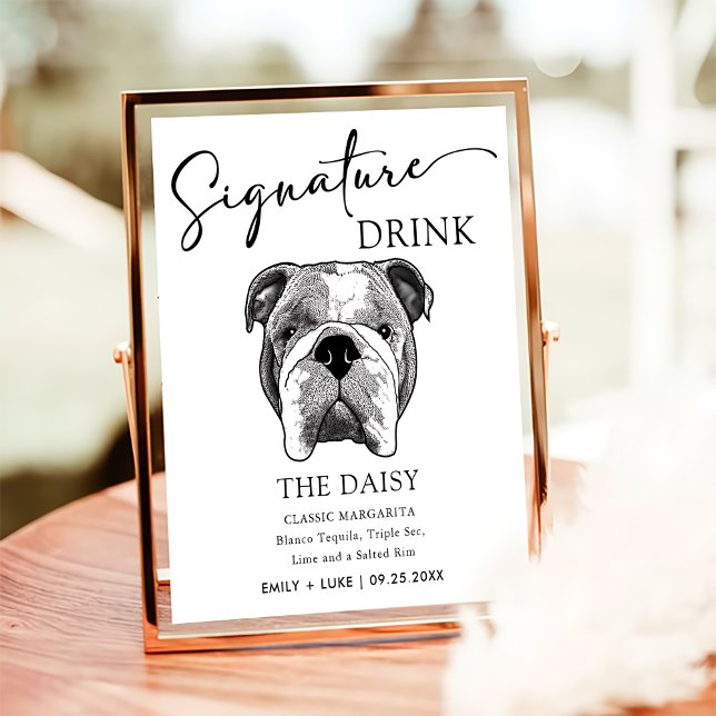 Póster Rótulo de bebida por Boda de bulldog (Subido por el creador)