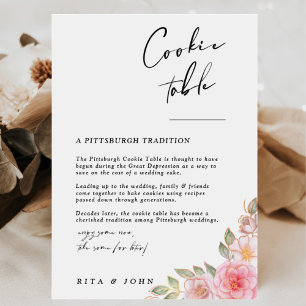 Póster Rótulo de Boda de cocina Minimalista de Rosa Carna