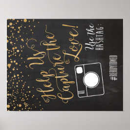 Póster Rótulo de boda de etiquetas