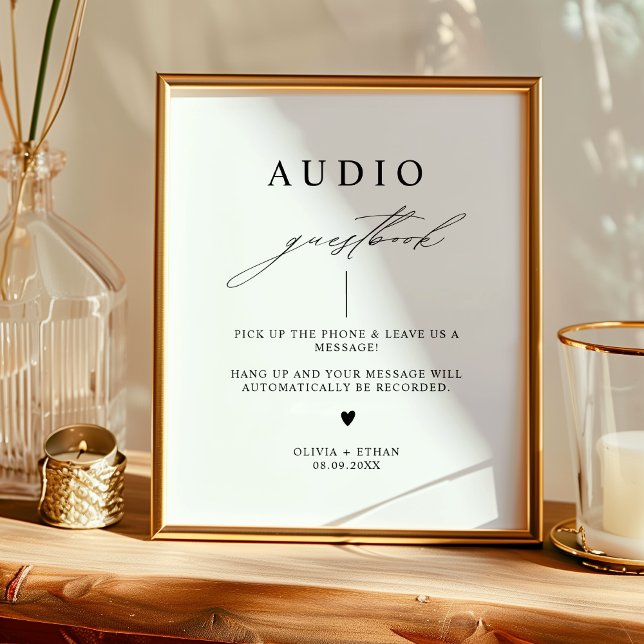 Póster Rótulo de Boda de libros de invitados de caligrafí (Subido por el creador)