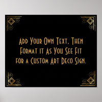 Rótulo de Boda de Personalizado DIY de Art Deco de