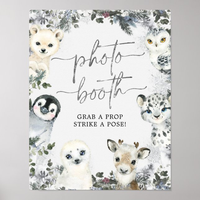 Póster Rótulo de Booth Fotográfico de Onederland (Frente)