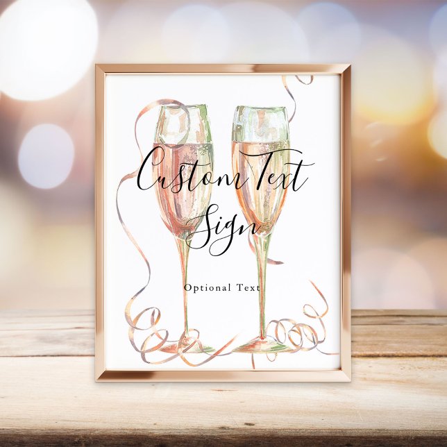 Póster Rótulo de Champagne (Subido por el creador)