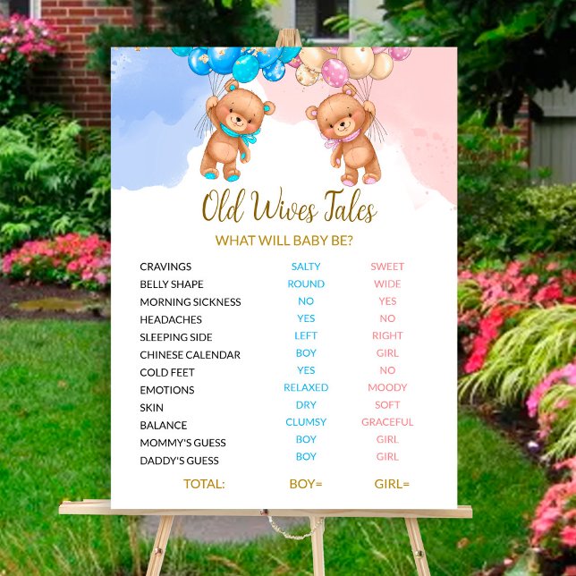 Póster Rótulo de Cuentos de Viejas Esposas de Oso (Subido por el creador)