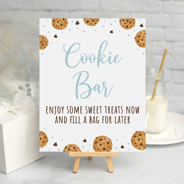 Póster Rótulo de cumpleaños de One Sweet Cookie Bar (Subido por el creador)