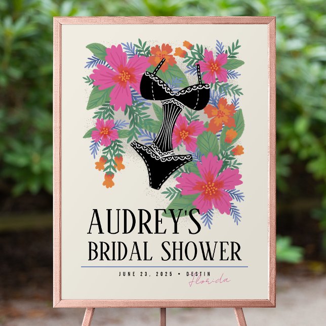 Póster Rótulo de eventos de duchas de novias de la Brigad (Subido por el creador)