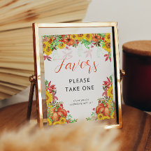 Rótulo de favoritos de Baby Shower de calabaza oto