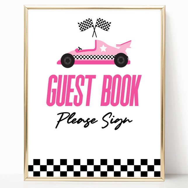 Póster Rótulo de Fiesta de libros de Racecar de Carro Ros (Subido por el creador)