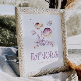 Póster Rótulo de Fiesta Ocean Favoritos editables