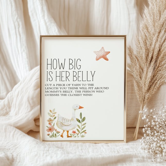 Póster Rótulo de juego de Baby Shower de Little Farm Nurs (Subido por el creador)