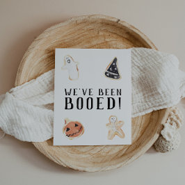 Póster Rótulo de juego de Boo Vecino de Halloween