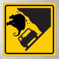Rótulo de la autopista de la zona del elefante que