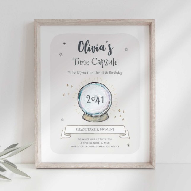 Póster Rótulo de la cápsula de tiempo del Fiesta del asis (Subido por el creador)