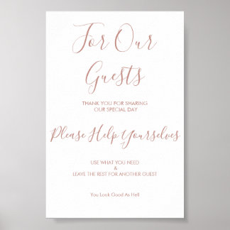 Póster Rótulo de la cesta del baño de eventos