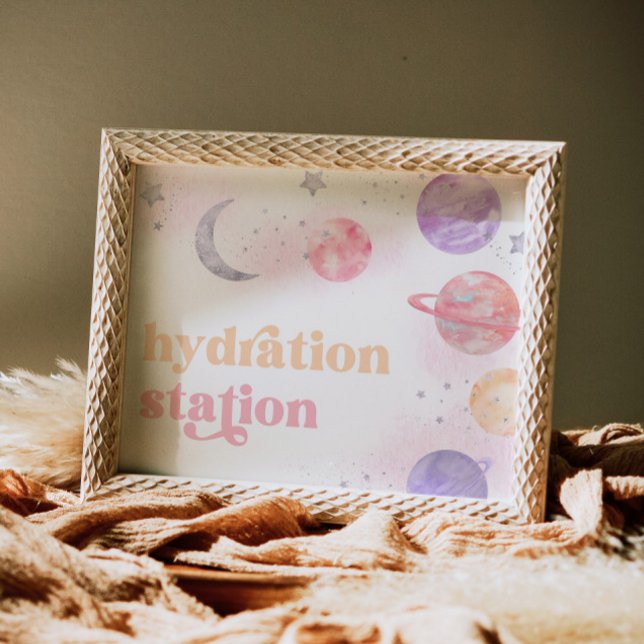 Póster Rótulo de la Estación de Hiradicación Espacial de  (Subido por el creador)