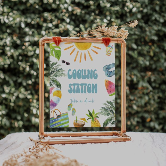 Póster Rótulo de la estación de refrigeración del Fiesta  (Subido por el creador)