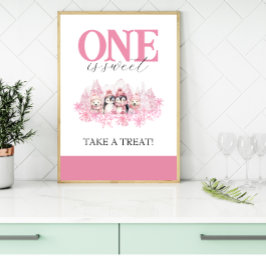 Póster Rótulo de la estación de tranvía ONEderland de inv