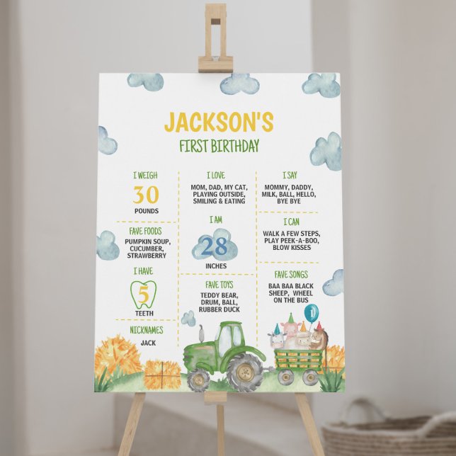 Póster Rótulo de la fiesta de cumpleaños de animales de l (Subido por el creador)