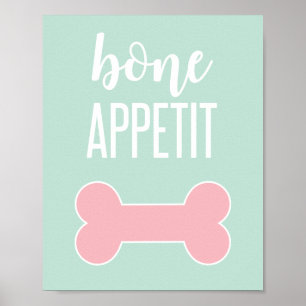 Póster Rótulo de la fiesta de cumpleaños de la cachorro c