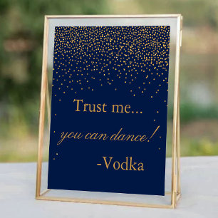 Póster Rótulo de la fiesta de la boda de la boda de la bo