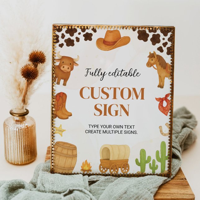 Póster Rótulo de la Mesa de la Fiesta de Cumpleaños de Ro (Subido por el creador)