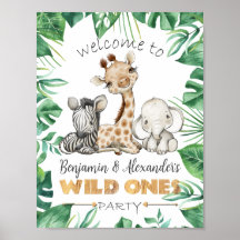 Rótulo de la puerta de bienvenida de la fiesta de 