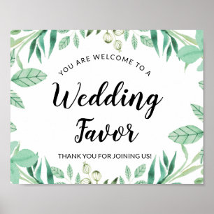 Póster Rótulo de la recepción del de la Boda de la Casa
