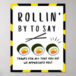 Póster Rótulo de la Semana de Apreciación, Rótulo de Apre