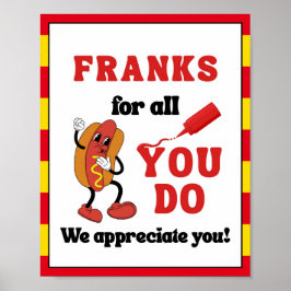 Póster Rótulo de la Semana de Apreciación, Rótulo de Apre