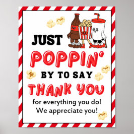 Póster Rótulo de la Semana de Apreciación, Rótulo de Apre