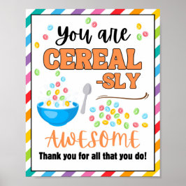 Póster Rótulo de la Semana de Apreciación, Rótulo de Apre