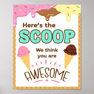 Póster Rótulo de la Semana de Apreciación, Rótulo de Apre