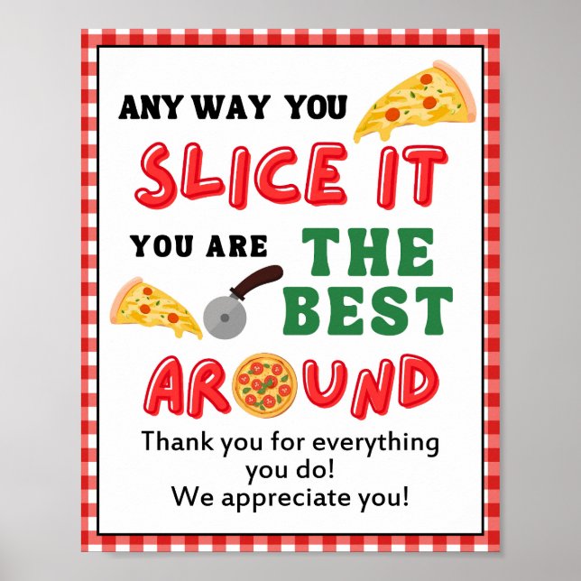 Póster Rótulo de la Semana de Apreciación, Rótulo de Apre (Frente)