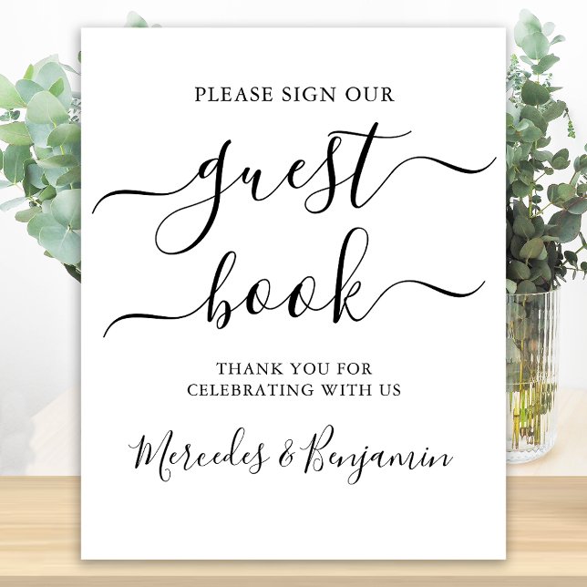 Póster Rótulo de libros de boda  caligrafía moderna (Subido por el creador)