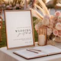 Rótulo de libros de invitados Minimalistas de Elle