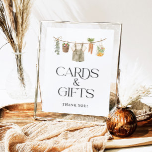 Póster Rótulo de Libros y Regalos de Agricultores Cultiva