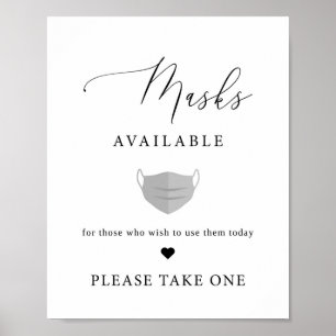 Póster Rótulo de máscaras de Boda ruso Usar Un Rótulo D