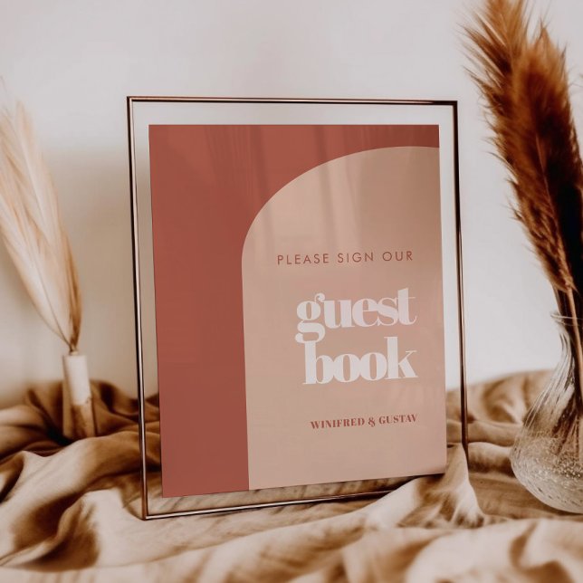 Póster Rótulo de melocotón moda boda de nuestro libro de  (Subido por el creador)