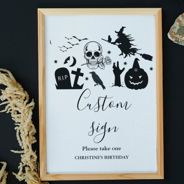 Póster Rótulo de mesa de señalización de personalizado de (Subido por el creador)