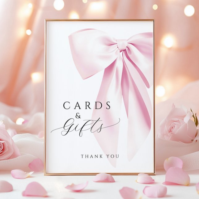 Póster Rótulo de mesa de tarjetas de ducha para novias y  (Subido por el creador)