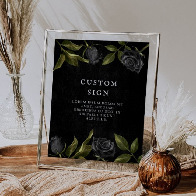 Póster Rótulo de Personalizado de ducha de novias con flo (Subido por el creador)