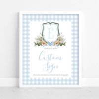Rótulo de Personalizado Pelican para Baby Shower B