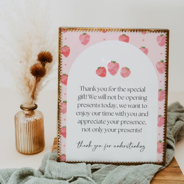 Póster Rótulo de regalos de Fiesta de fresa (Subido por el creador)