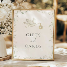 Rótulo de Regalos y Tarjetas de Baby Shower de Sto