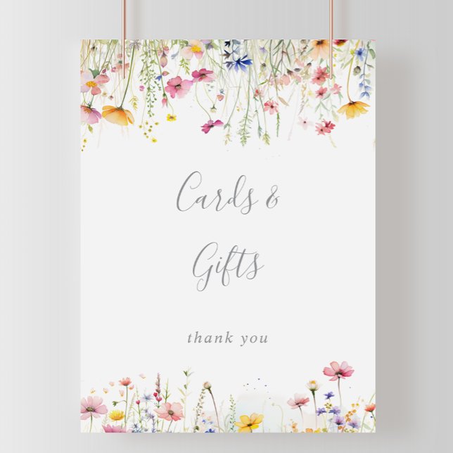 Póster Rótulo de Regalos y Tarjetas de Flor Silvestre Mea (Subido por el creador)