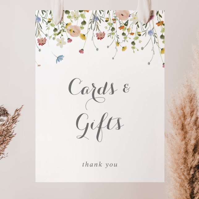 Póster Rótulo de Regalos y Tarjetas de Flores Silvestres  (Subido por el creador)