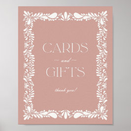 Póster Rótulo de Regalos y Tarjetas Españolas Tile Talave