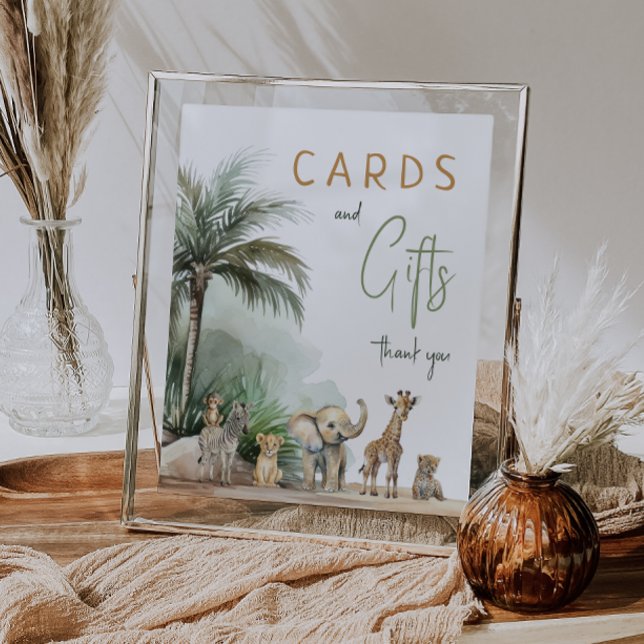 Póster Rótulo de tarjetas de Baby Shower y regalos de ani (Subido por el creador)